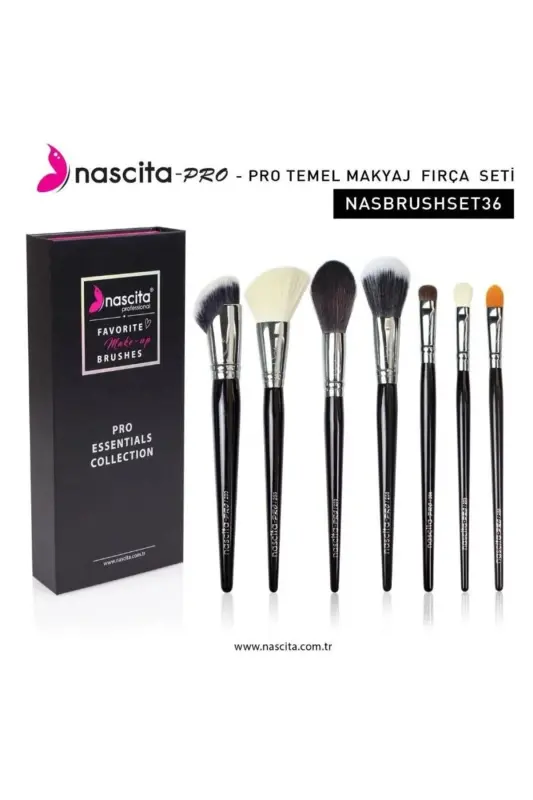 Набор кистей Pro Essentials Collection 36 - NASCITA