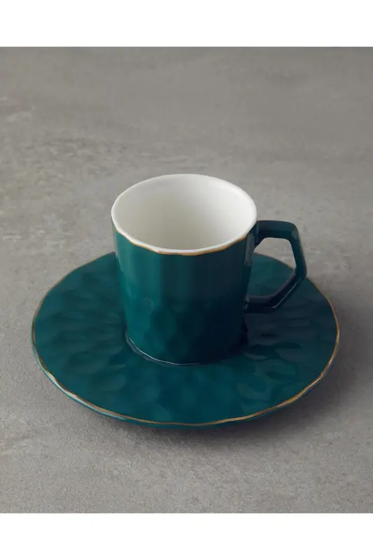 Набор кофейных чашек Hestia New Bone China на 2 персоны, 4 предмета - 2