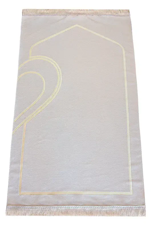 Набор ковриков для молитвы из шенеля, мягкий и с сердечками для пар. - 5