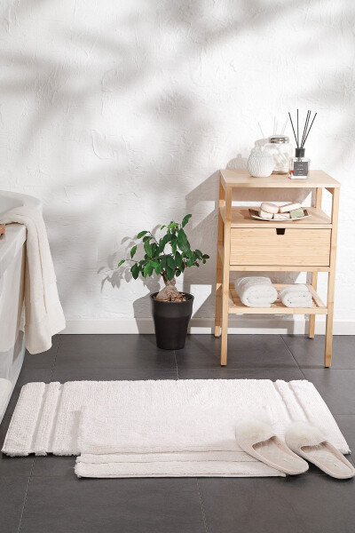 Набор ковриков для ванной Felicia – кремовый - YATAŞ (1)