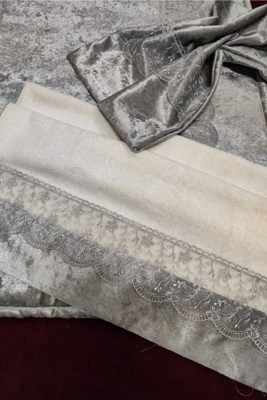 Seccade Seti 4 Parça Ekonomik Çeyizlik Seccade Tak - 3