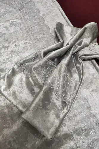 Seccade Seti 4 Parça Ekonomik Çeyizlik Seccade Tak - 5