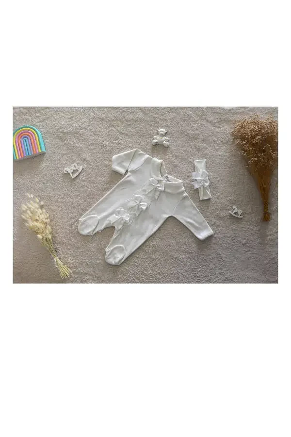 Набор пижам с двумя бантами - 1