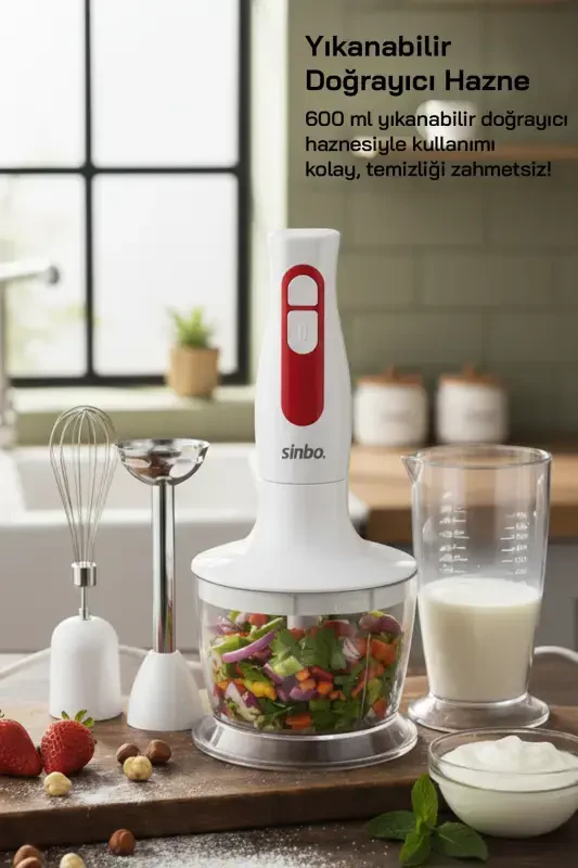 Набор погружного блендера SHB-3100S - 4