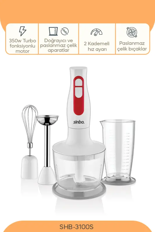 Набор погружного блендера SHB-3100S - 6