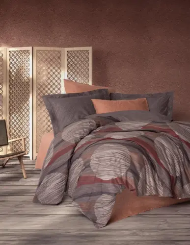 Набор постельного белья Cotton Box Modern Double Bed Set Fluss Cinnamon - 1