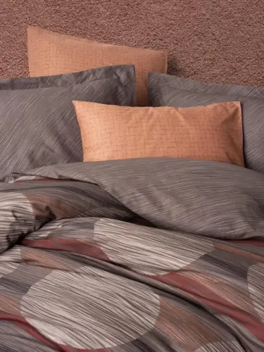 Набор постельного белья Cotton Box Modern Double Bed Set Fluss Cinnamon - 2