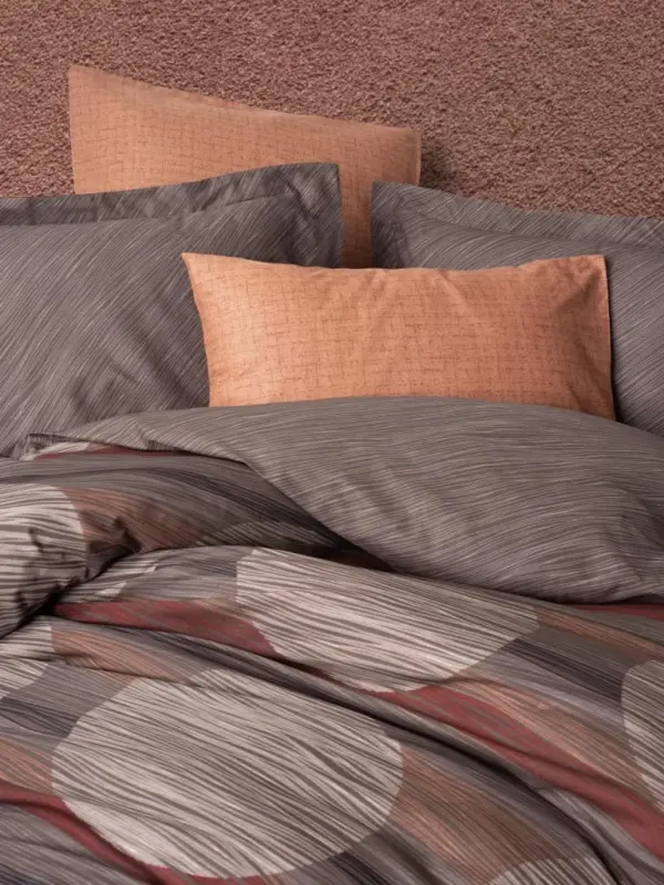 Набор постельного белья Cotton Box Modern Double Bed Set Fluss Cinnamon - 2