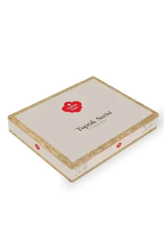Набор постельного белья Cotton Box Toprak на двоих, Арло Кофе - 4