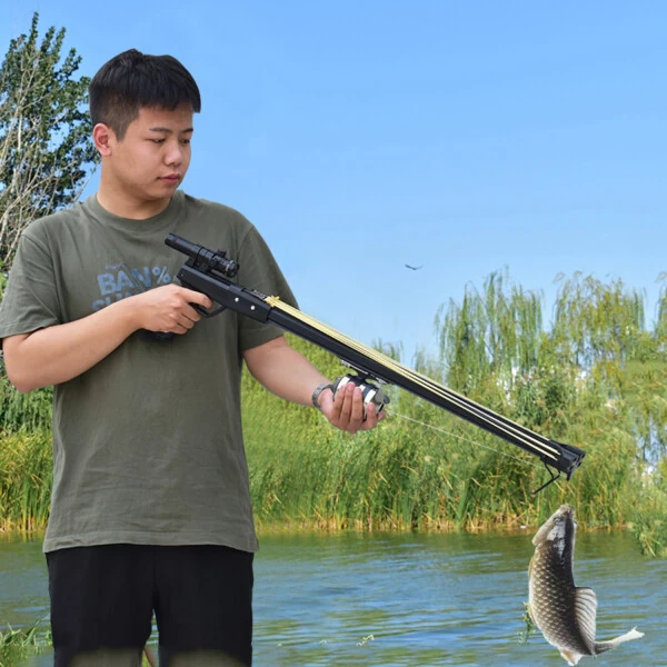 Набор рогаток для охоты и рыбалки Piaoyu Adults Outdoor Shooting Slingshots, портативное рыболовное снаряжение. - Modazone (1)