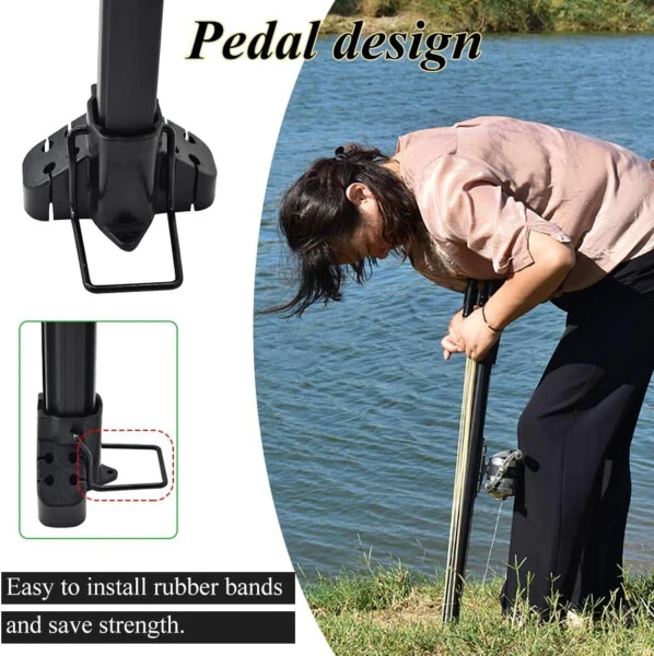 Набор рогаток для охоты и рыбалки Piaoyu Adults Outdoor Shooting Slingshots, портативное рыболовное снаряжение. - 4