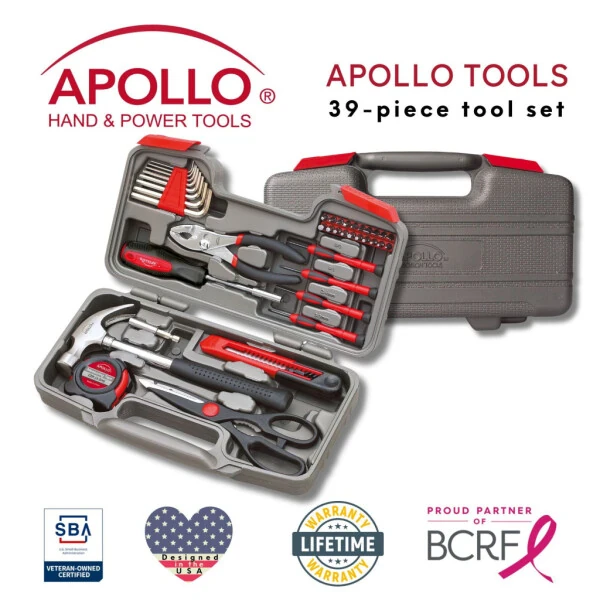 Набор ручных инструментов Apollo Tools DT9706, 39 предметов - 5