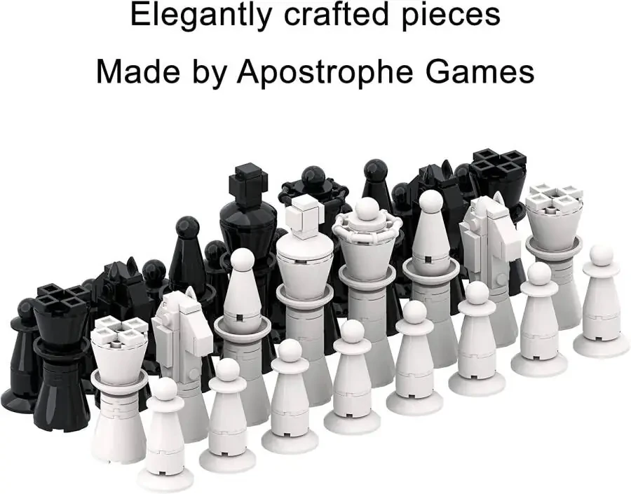 Набор шахмат Building Block - 1,024 шт. - от Apostrophe Games - 2