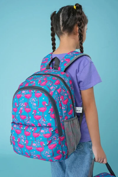 Набор школьных сумок из 3 предметов Розовый фламинго / Plcan2079.318 - CAMBRIDGE POLO CLUB (1)