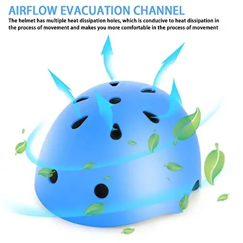 Набор шлемов для велосипеда WayEee Kids, роликовых коньков, наколенники для скейтборда, набор защитных аксессуаров, регулируемый для девочек 3-10 лет, шлем, налокотники, защита для запястий для спорта, велосипеда, роликовых коньков, самоката - 2