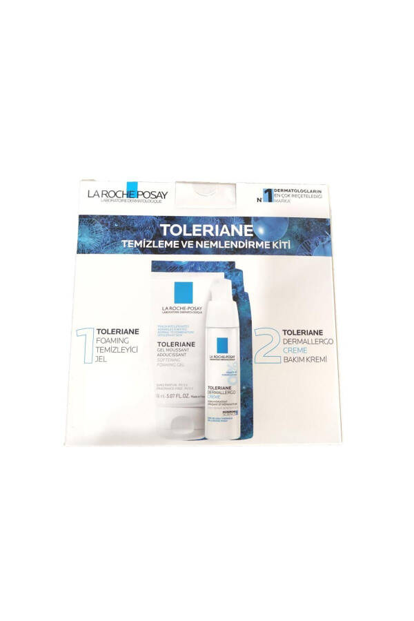 Набор Toleriane Dermallergo Крем + Toleriane Пенящийся гель - 1