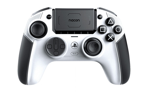 NACON Revolution 5 Pro — официально лицензированный беспроводной игровой контроллер PlayStation для PS5/PS4/ПК с датчиками эффекта Холла, ограничителями триггеров и настраиваемыми кнопками — белый - 2