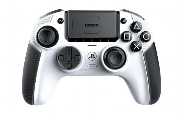 NACON Revolution 5 Pro — официально лицензированный беспроводной игровой контроллер PlayStation для PS5/PS4/ПК с датчиками эффекта Холла, ограничителями триггеров и настраиваемыми кнопками — белый - 9