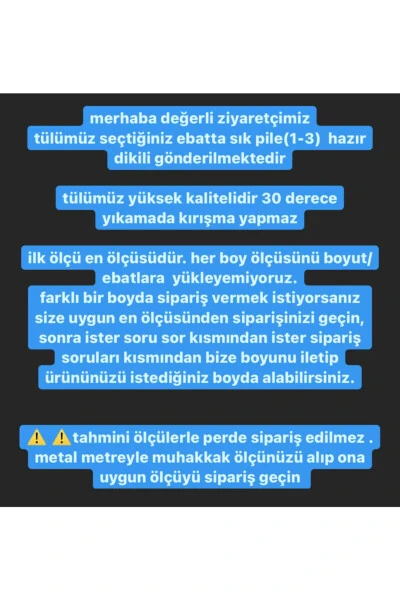 Nafis naqshli bambuk zig'irli yerga to'shaladigan tül pardasi, zich burmalar bilan - 10