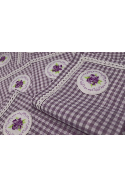 Нагрудник для кормления девочки - 3