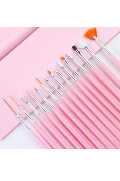 Nail Design Brush Set of 15 - 1