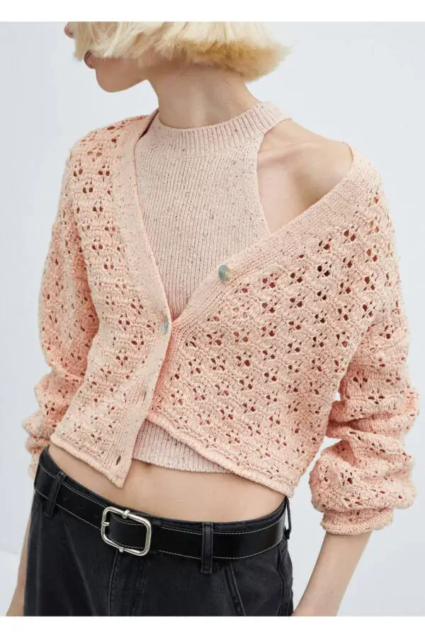 Nakışli triko kozok - 6