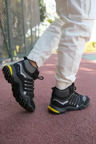 Nalgail Erkak Trekking Bot 001272 Füme-Füme - 4