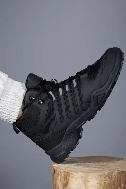 Nalgail Erkak Trekking Bot 001272 Qora Qora-Qora Qora - 2