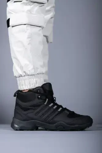 Nalgail Erkak Trekking Bot 001272 Qora Qora-Qora Qora - 4