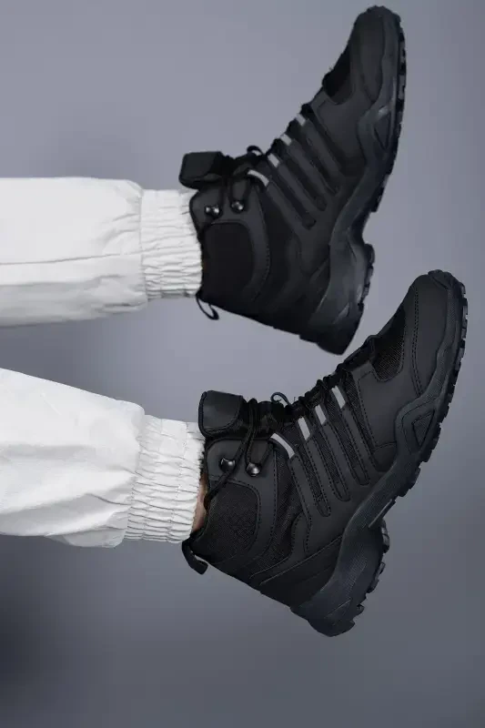 Nalgail Erkek Trekking Bot 001272 Siyah Siyah-Siyah Siyah - RICCON