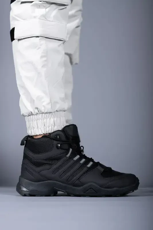 Nalgail Men's Trekking Boot 001272 Black Black-Black Black - 4