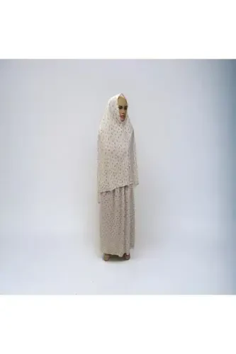 Namaz Libosi Binafsha Rang amaliy Ro'molli Battal Beden 2 Qism-BINA - 3