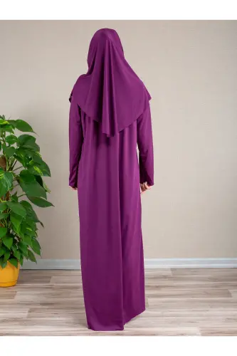 Namaz uchun mo'ljallangan ro'mol va bir qismli namoz libosi Namozlik-MÜRDÜM - DUA' IS (1)