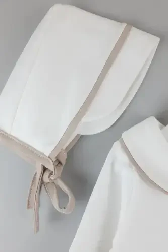 Named Newborn Baby Boy Bodysuit Hospital Outfit Baby Memory Set Mevlüt Suit Personalized-Brown3 - MINYTRENDY (1)