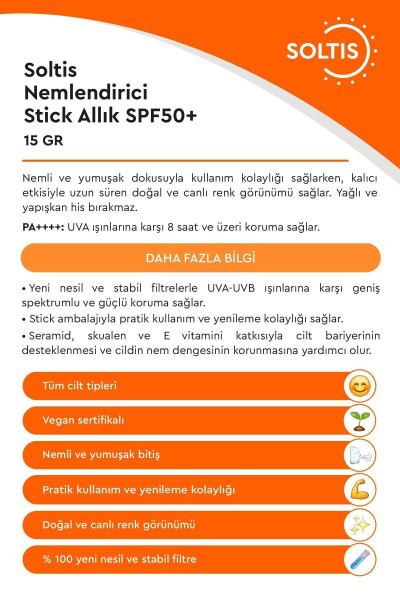 Namlovchi Stik Ruj Spf50 01, 15 gr - 3