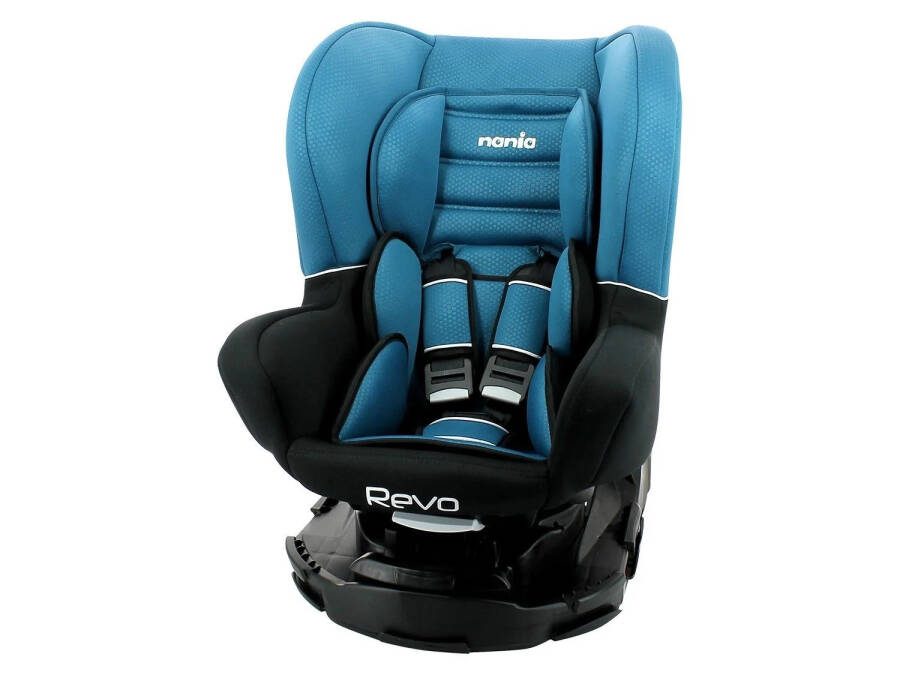 Nania Revo 0-25 Kg 360 Degree Rotating Car Seat - Blue - 11