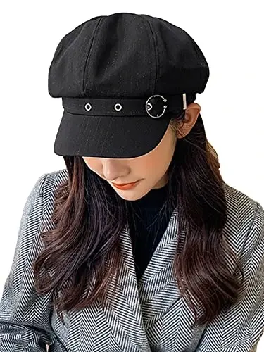 Nanwansu Ayollar Beret Nyusboy Shlyapalar Klassik Kuz-Bahor-Qish Kiyimlari - 3