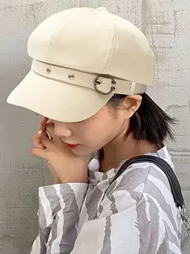 Nanwansu Women Beret Newsboy Hats Classic Autumn Spring Winter Cap - 3