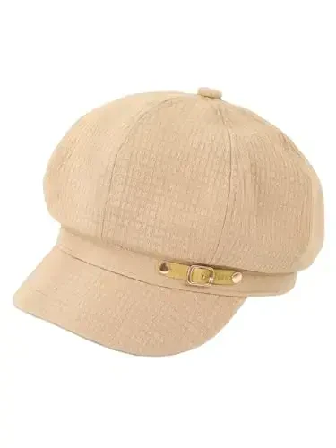 Nanwansu Women Beret Newsboy Hats Classic Autumn Spring Winter Cap - 1