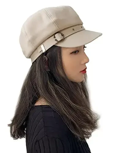 Nanwansu Women Beret Newsboy Hats Classic Autumn Spring Winter Cap - 7