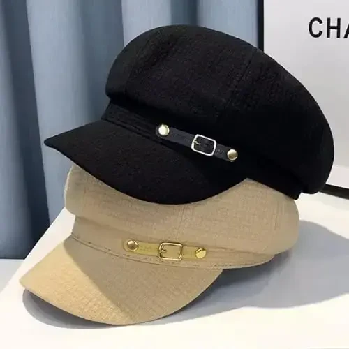 Nanwansu Women Beret Newsboy Hats Classic Autumn Spring Winter Cap - 6