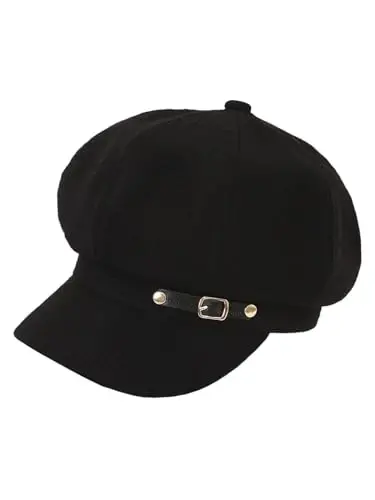 Nanwansu Women Beret Newsboy Hats Classic Autumn Spring Winter Cap - 1