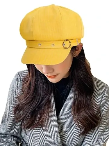 Nanwansu Women Beret Newsboy Hats Classic Autumn Spring Winter Cap - 4