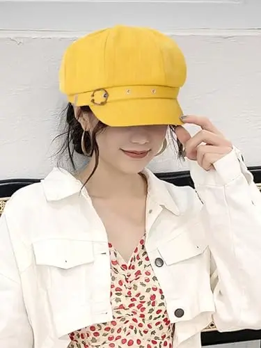 Nanwansu Women Beret Newsboy Hats Classic Autumn Spring Winter Cap - 5