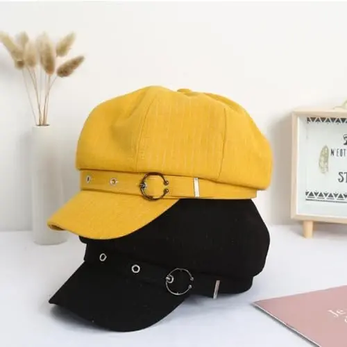 Nanwansu Women Beret Newsboy Hats Classic Autumn Spring Winter Cap - 6