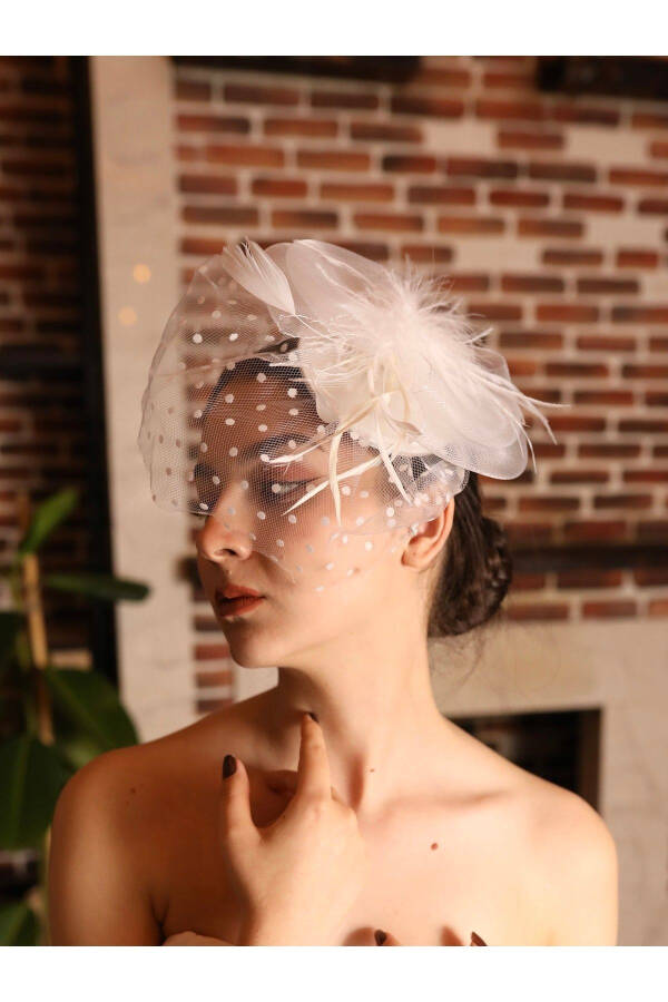 Naomi - Bohemian Wedding Hat - 3