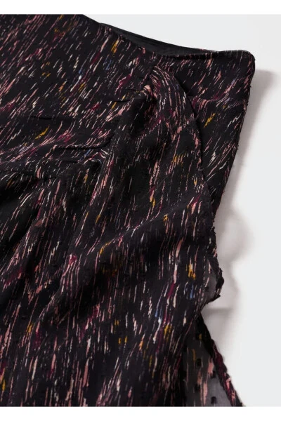 Naqshlangan qavatli yubka - 5