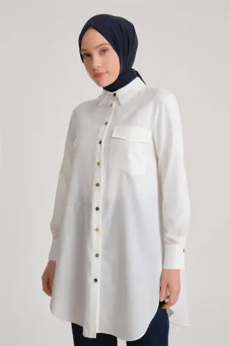 Naqshlangan Tunika Ort4371 Camel - 1