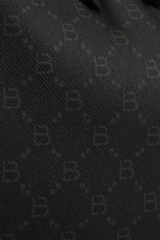 Naqshli ayollar katta hajmli ryukzaki - Qora - 8