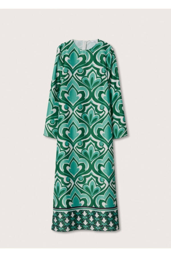 Naqshli Cut-out Tafsilotli Kiyim - 3